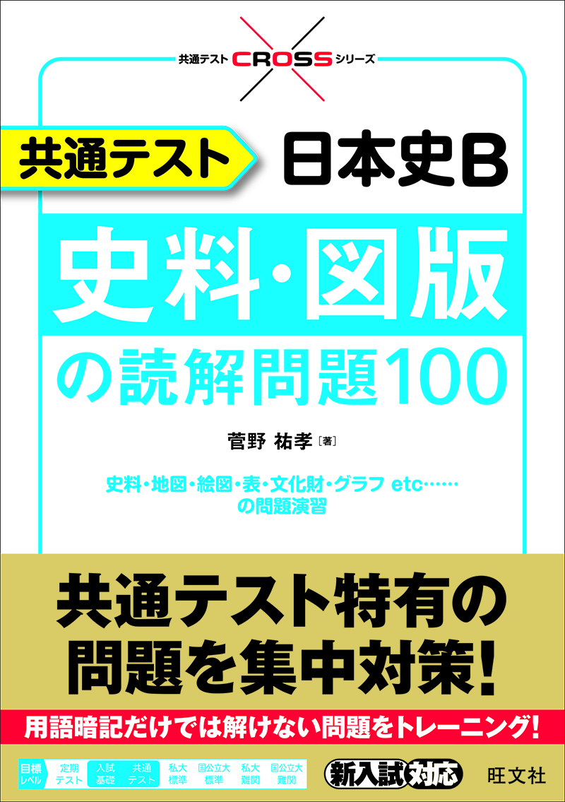 共通テスト 日本史b 史料 図版の読解問題100 旺文社