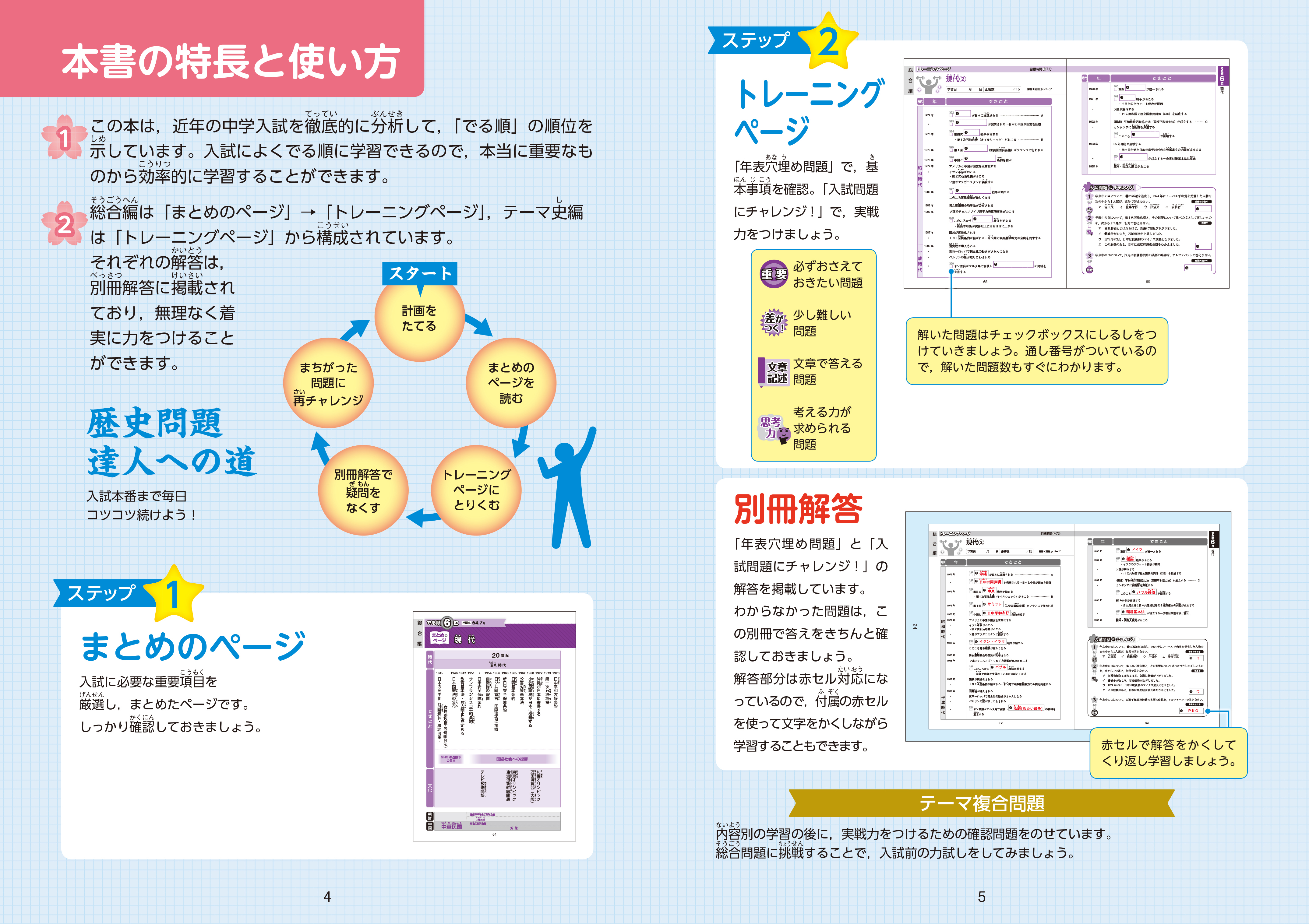 中学入試 でる順過去問 歴史年表 合格への685問 改訂版 旺文社