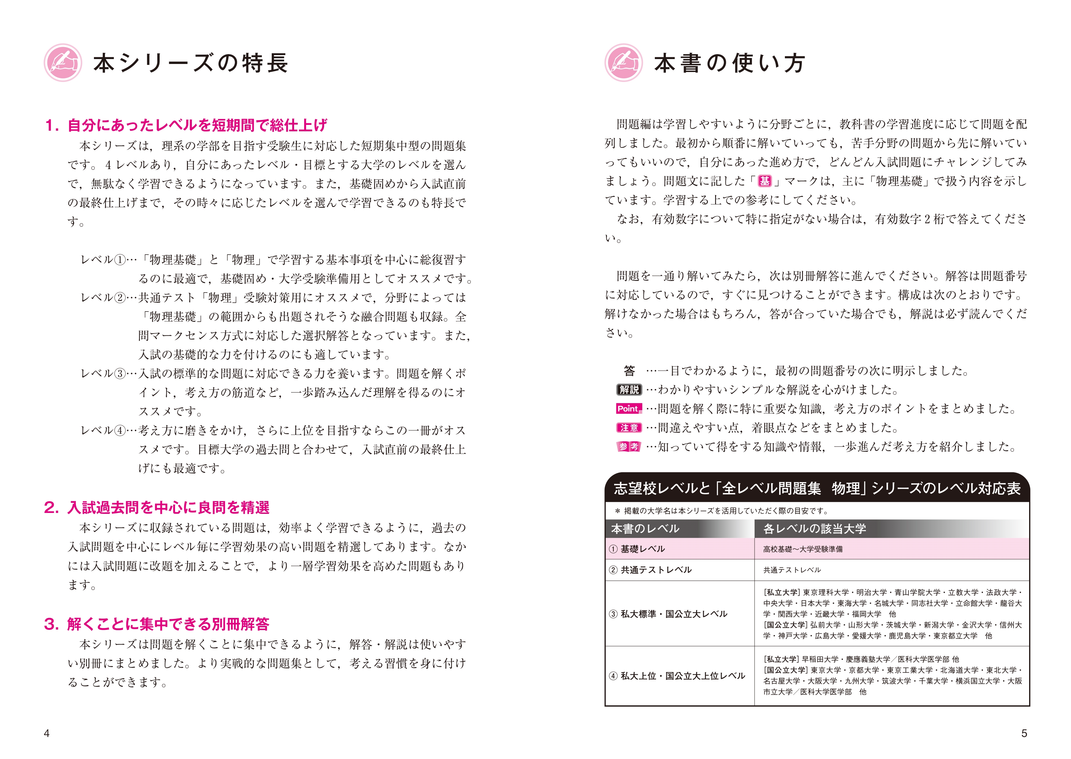 大学入試 全レベル問題集 物理 1 基礎レベル 新装版 旺文社