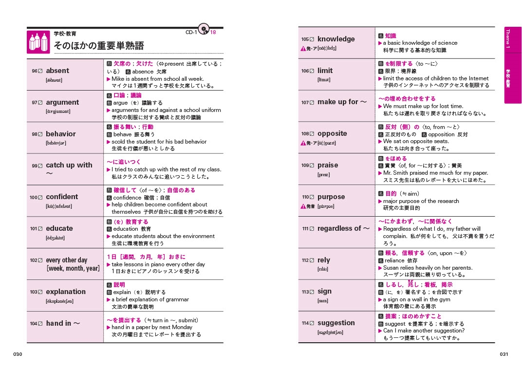 英検準2級 文で覚える単熟語 三訂版 旺文社