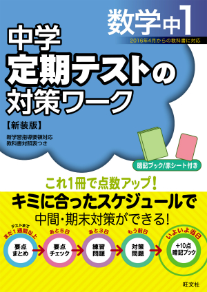 定期テストの対策ワーク　数学中１